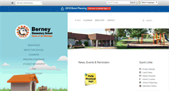 Desktop Screenshot of berneyelementary.org